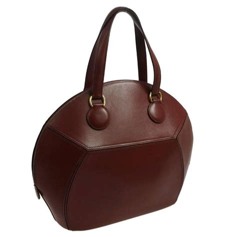 vintage top handle bag hermes|Hermes leather handbags.